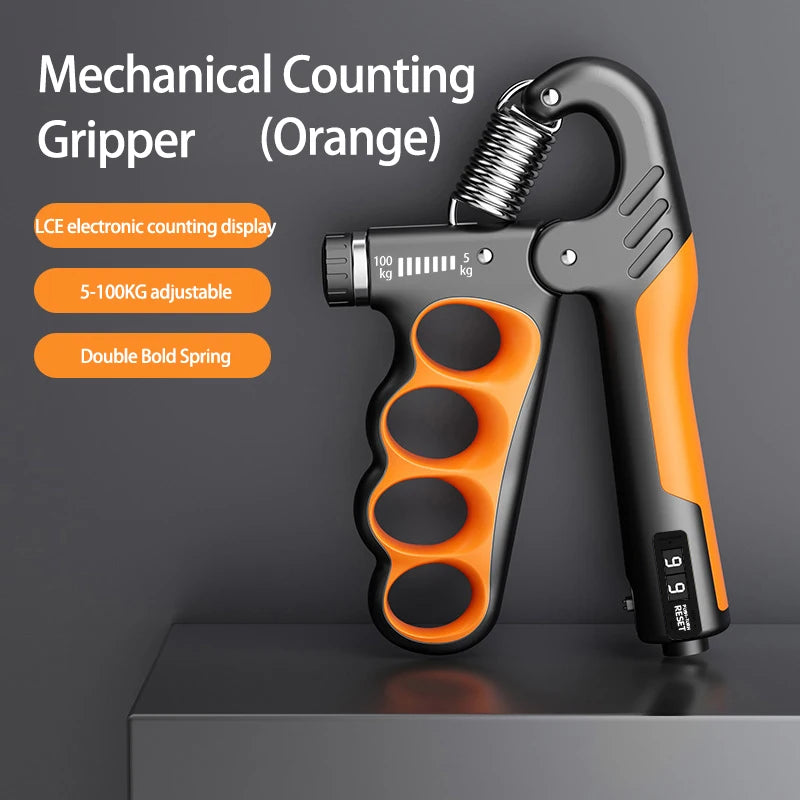 5-60Kg/5-100Kg Grip Strength Gym Wrist Expander Hand Strengthener Adjustable Muscle Recovery Fitness Hand Strength Exercise